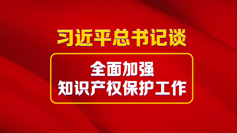 習(xí)近平總書記談全面加強(qiáng)知識(shí)產(chǎn)權(quán)保護(hù)工作